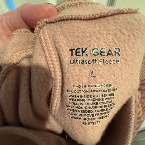 Tek Gear Pink Leopard fleece set - Picture 12 of 12